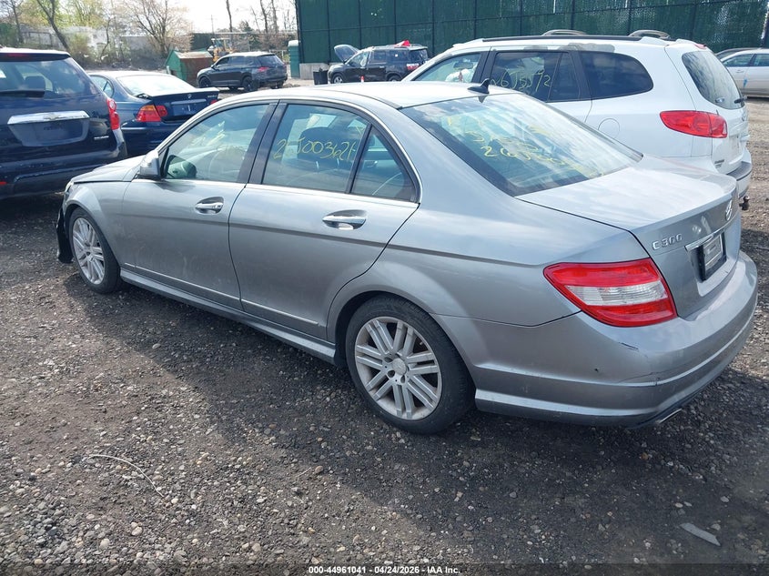 2008 Mercedes-benz C class VIN WDDGF81X68F157411 IAAI salvage auction — FRONT & REAR, Bill Of Sale (New York), sold $425 on 2026-07-07 (photo 3)