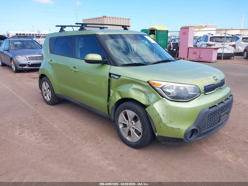 2015 Kia Soul VIN KNDJN2A29F7778346 IAAI salvage auction — THEFT, Salvage (Hawaii), sold $375 on 2026-07-28 (photo 1)