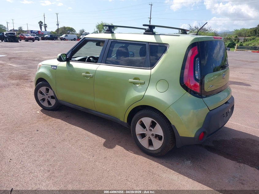 2015 Kia Soul VIN KNDJN2A29F7778346 IAAI salvage auction — THEFT, Salvage (Hawaii), sold $375 on 2026-07-28 (photo 3)