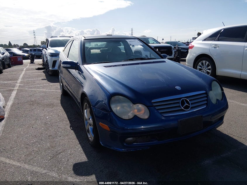 2003 Mercedes-benz C class VIN WDBRN40J23A408604 IAAI salvage auction — NORMAL WEAR, Salvage (Texas), sold $375 on 2026-07-09 (photo 1)