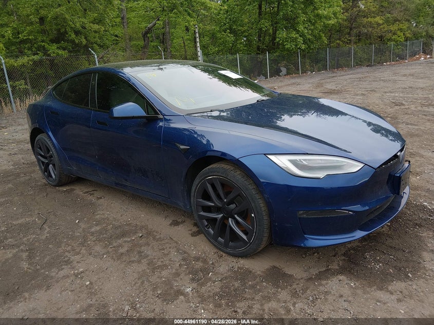 2021 Tesla Model s VIN 5YJSA1E5XMF428455 IAAI salvage auction — ELECTRICAL, Clear (Maryland), sold $22,250 on 2026-07-15 (photo 1)