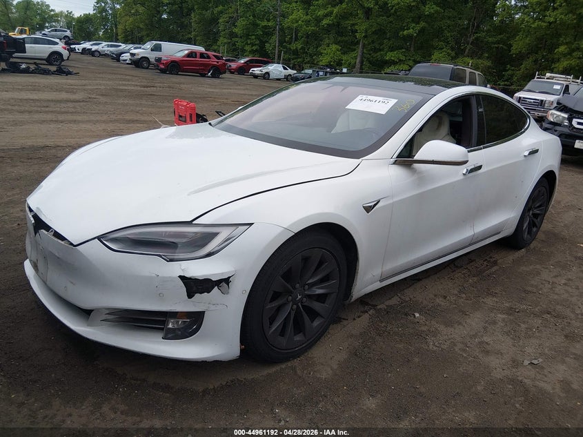 2018 Tesla Model s VIN 5YJSA1E25JF292205 IAAI salvage auction — MECHANICAL, Clear (Maryland), sold $3,350 on 2026-07-22 (photo 2)
