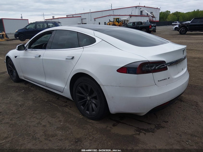 2018 Tesla Model s VIN 5YJSA1E25JF292205 IAAI salvage auction — MECHANICAL, Clear (Maryland), sold $3,350 on 2026-07-22 (photo 3)