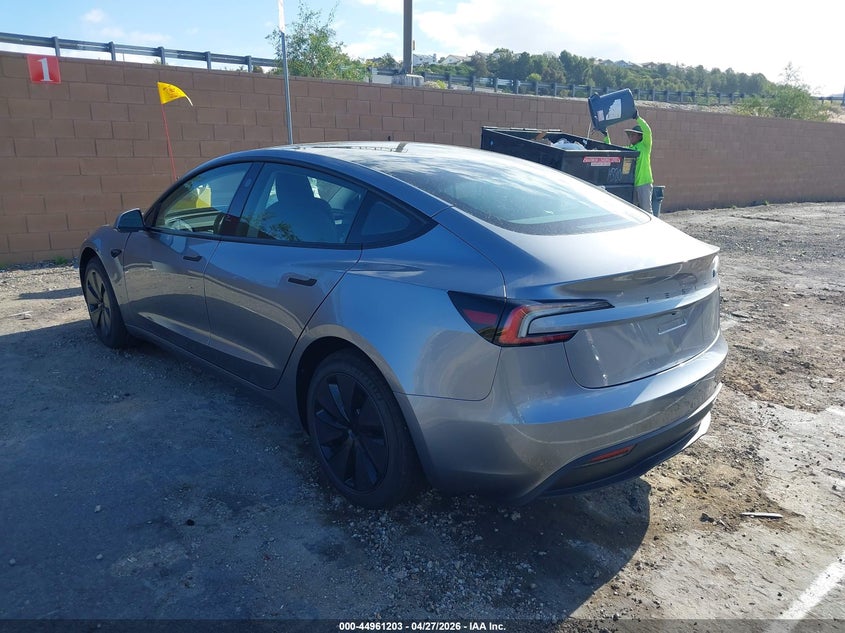 2026 Tesla Model 3 VIN 5YJ3E1EA2TF149859 IAAI salvage auction — FRONT END, Salvage Title, sold $14,700 on 2026-07-08 (photo 3)