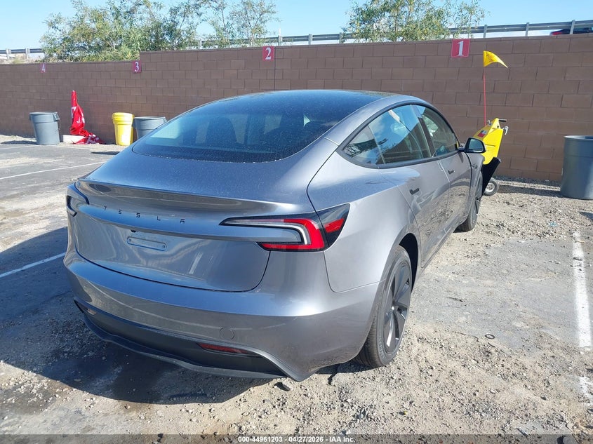2026 Tesla Model 3 VIN 5YJ3E1EA2TF149859 IAAI salvage auction — FRONT END, Salvage Title, sold $14,700 on 2026-07-08 (photo 4)
