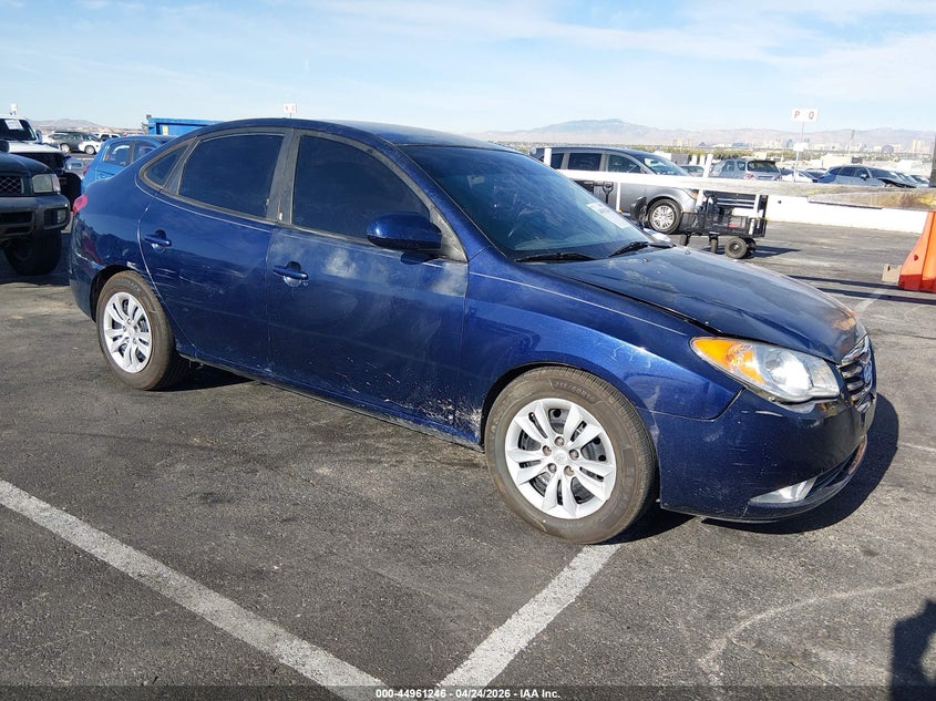 2010 Hyundai Elantra VIN KMHDU4AD7AU839678 IAAI salvage auction — NORMAL WEAR, Salvage (Texas), sold $200 on 2026-07-31 (photo 1)