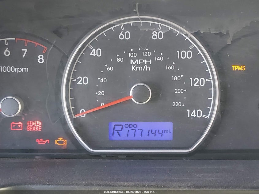 2010 Hyundai Elantra VIN KMHDU4AD7AU839678 IAAI salvage auction — NORMAL WEAR, Salvage (Texas), sold $200 on 2026-07-31 (photo 7)