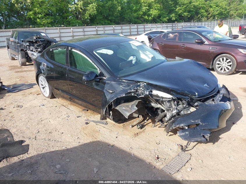 2021 Tesla Model 3 VIN 5YJ3E1EB5MF036174 IAAI salvage auction — FRONT END, Salvage Title, sold $3,050 on 2026-07-30 (photo 1)