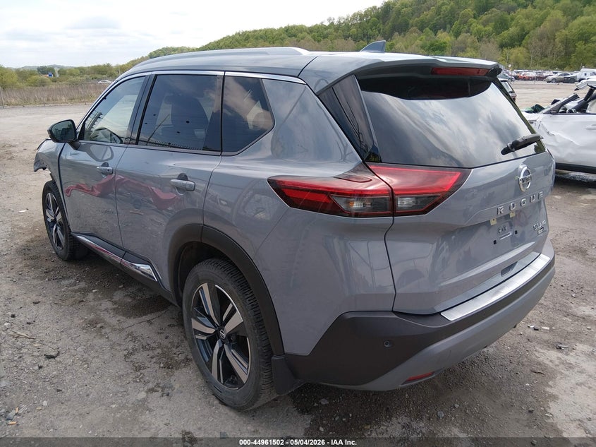 2021 Nissan Rogue VIN JN8AT3CB7MW240003 IAAI salvage auction — FRONT END, Salvage (West Virginia), sold $10,350 on 2026-07-09 (photo 3)