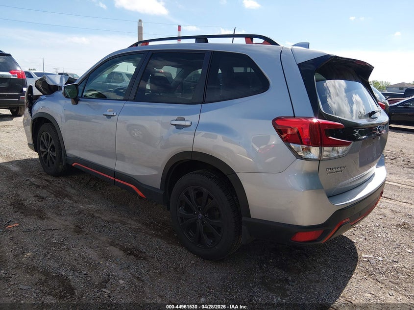 2019 Subaru Forester VIN JF2SKAPC4KH545262 IAAI salvage auction — FRONT END, Salvage Title, sold $3,100 on 2026-07-15 (photo 3)