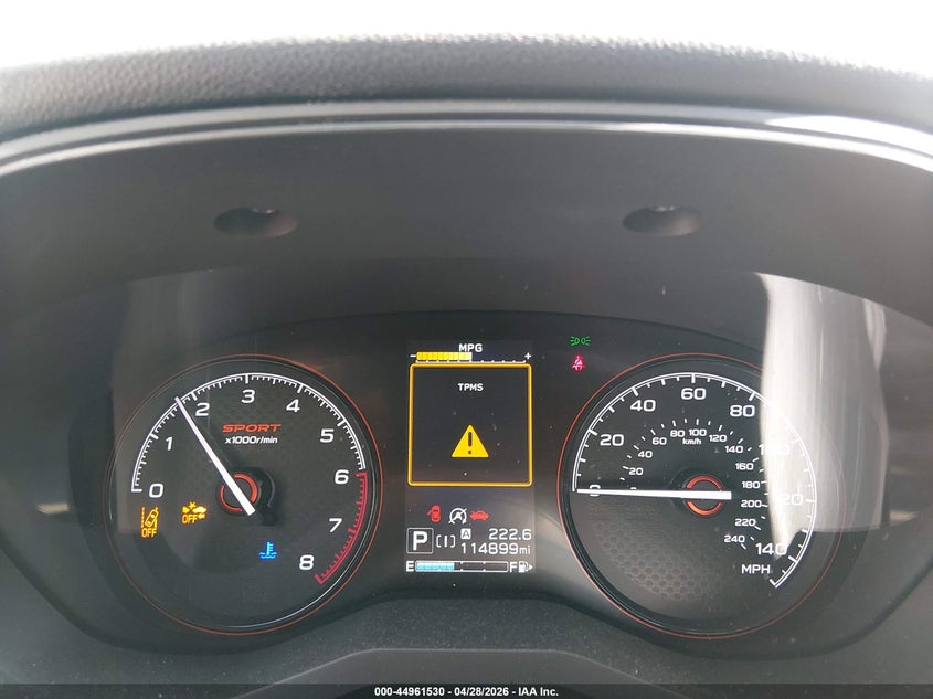 2019 Subaru Forester VIN JF2SKAPC4KH545262 IAAI salvage auction — FRONT END, Salvage Title, sold $3,100 on 2026-07-15 (photo 7)