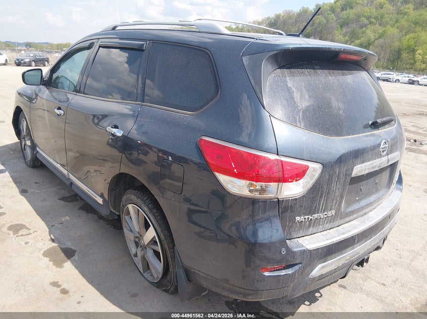 2016 Nissan Pathfinder VIN 5N1AR2MM8GC603446 IAAI salvage auction — FRONT END, Salvage Title, sold $1,300 on 2026-07-19 (photo 3)