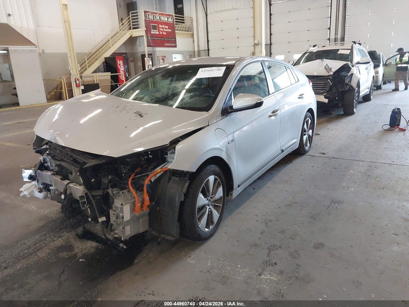 2019 Hyundai Ioniq VIN KMHC75LD2KU159808 IAAI salvage auction — FRONT END, Salvage (Oregon), sold $1,050 on 2026-07-09 (photo 2)
