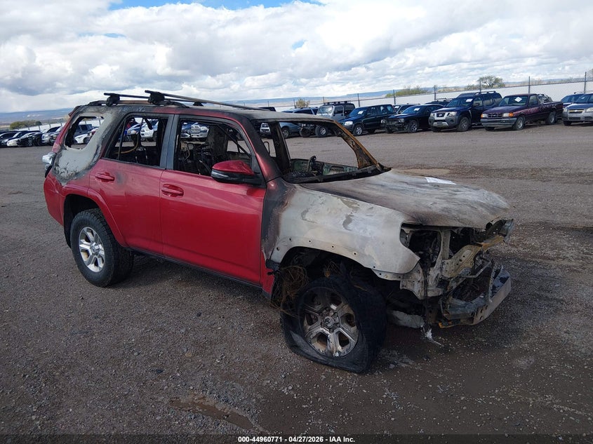 2016 Toyota 4runner VIN JTEBU5JR6G5306863 IAAI salvage auction — ALL OVER, Non-Repairable (Colorado), sold $175 on 2026-07-22 (photo 1)