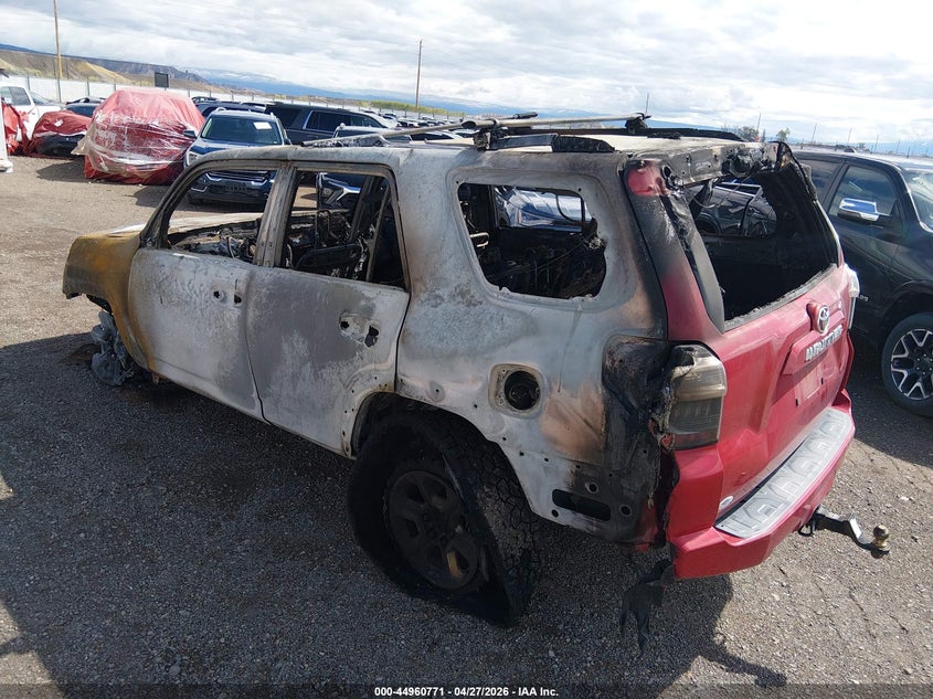 2016 Toyota 4runner VIN JTEBU5JR6G5306863 IAAI salvage auction — ALL OVER, Non-Repairable (Colorado), sold $175 on 2026-07-22 (photo 3)