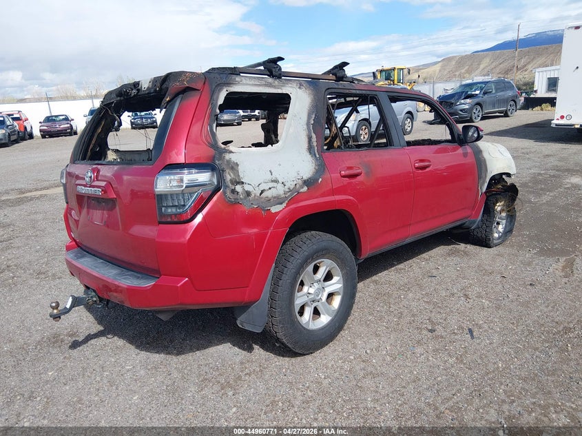 2016 Toyota 4runner VIN JTEBU5JR6G5306863 IAAI salvage auction — ALL OVER, Non-Repairable (Colorado), sold $175 on 2026-07-22 (photo 4)