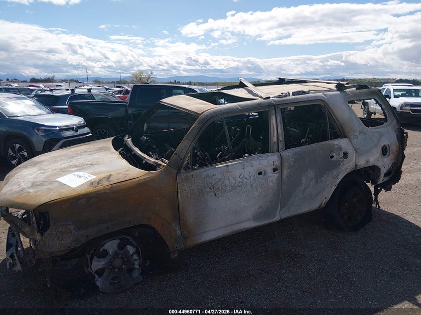 2016 Toyota 4runner VIN JTEBU5JR6G5306863 IAAI salvage auction — ALL OVER, Non-Repairable (Colorado), sold $175 on 2026-07-22 (photo 6)
