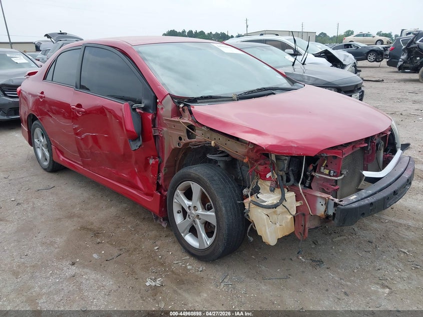 2013 Toyota Corolla VIN 5YFBU4EEXDP113457 IAAI salvage auction — FRONT END, Salvage (Texas), sold $1,300 on 2026-07-09 (photo 1)