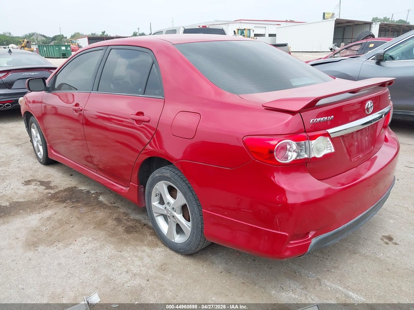 2013 Toyota Corolla VIN 5YFBU4EEXDP113457 IAAI salvage auction — FRONT END, Salvage (Texas), sold $1,300 on 2026-07-09 (photo 3)
