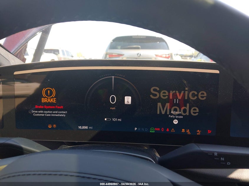 2024 Lucid Air VIN 50EA1TEA8RA006314 IAAI salvage auction — RIGHT FRONT, Salvage (California), sold $10,950 on 2026-07-20 (photo 7)