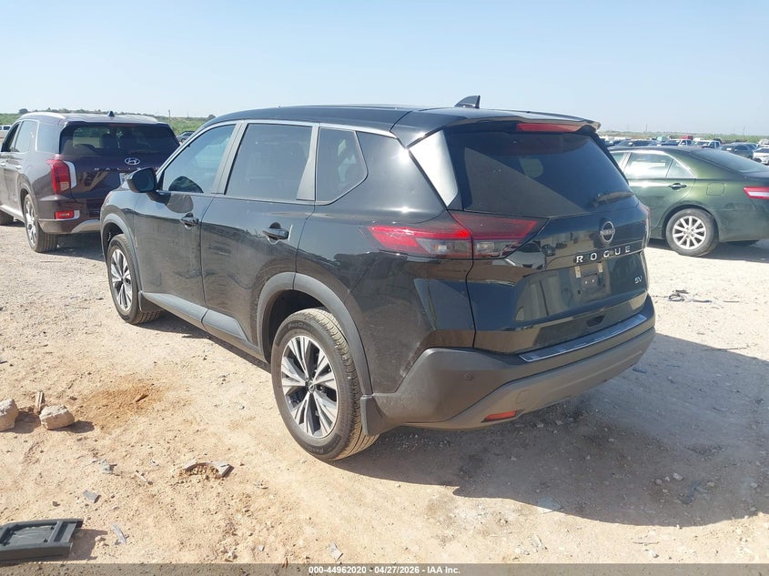 2023 Nissan Rogue VIN 5N1BT3BA8PC872549 IAAI salvage auction — HAIL, Salvage Title, sold $9,800 on 2026-07-30 (photo 3)