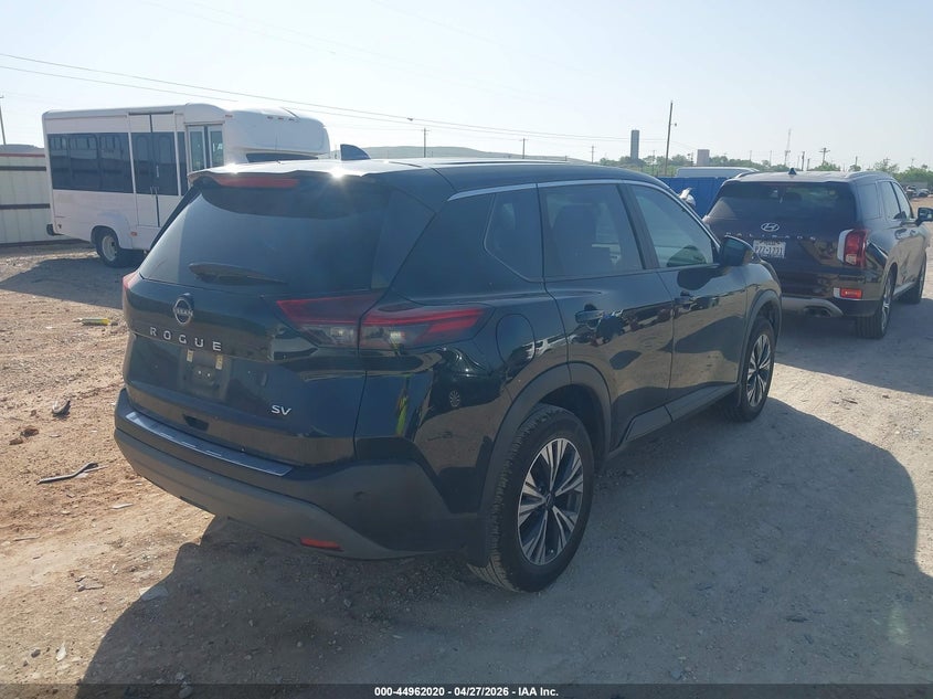 2023 Nissan Rogue VIN 5N1BT3BA8PC872549 IAAI salvage auction — HAIL, Salvage Title, sold $9,800 on 2026-07-30 (photo 4)