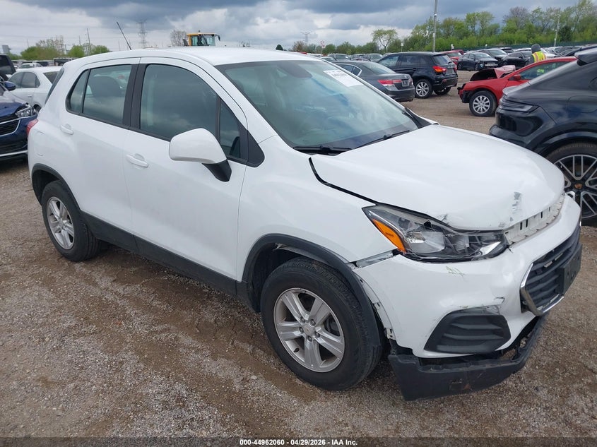 2017 Chevrolet Trax VIN KL7CJNSB4HB067512 IAAI salvage auction — FRONT END, Salvage (Illinois), sold $1,050 on 2026-07-15 (photo 1)