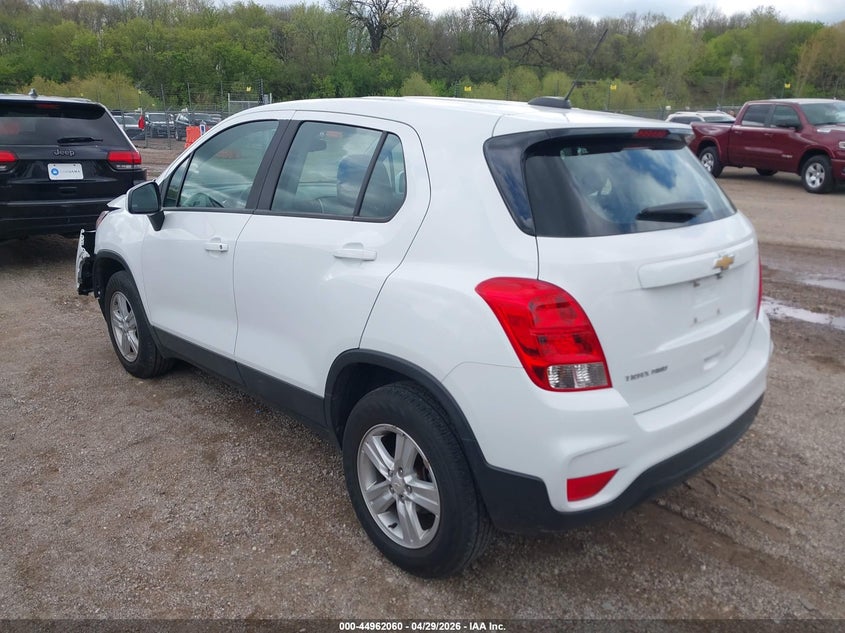 2017 Chevrolet Trax VIN KL7CJNSB4HB067512 IAAI salvage auction — FRONT END, Salvage (Illinois), sold $1,050 on 2026-07-15 (photo 3)