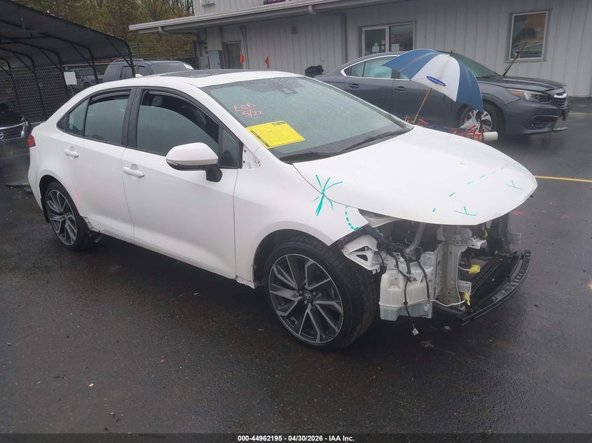2020 Toyota Corolla VIN 5YFP4RCE7LP034011 IAAI salvage auction — FRONT END, Salvage (Connecticut), sold $5,700 on 2026-07-30 (photo 1)