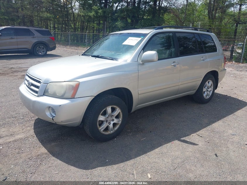 2003 Toyota Highlander VIN JTEHF21A730146268 IAAI salvage auction — NORMAL WEAR, Salvage (Texas), sold $325 on 2026-07-27 (photo 2)