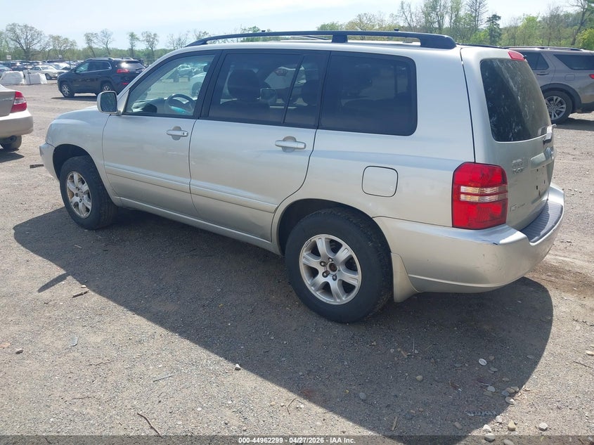 2003 Toyota Highlander VIN JTEHF21A730146268 IAAI salvage auction — NORMAL WEAR, Salvage (Texas), sold $325 on 2026-07-27 (photo 3)