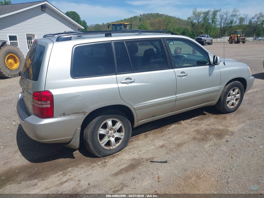2003 Toyota Highlander VIN JTEHF21A730146268 IAAI salvage auction — NORMAL WEAR, Salvage (Texas), sold $325 on 2026-07-27 (photo 4)