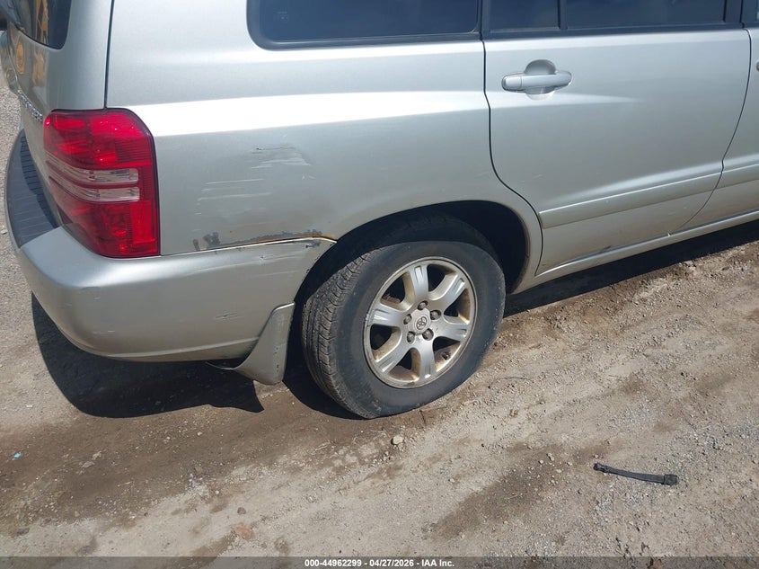 2003 Toyota Highlander VIN JTEHF21A730146268 IAAI salvage auction — NORMAL WEAR, Salvage (Texas), sold $325 on 2026-07-27 (photo 6)