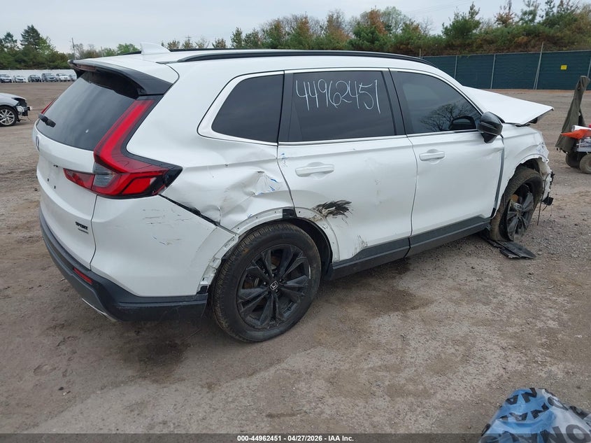 2025 Honda Cr-v VIN 7FARS6H90SE041096 IAAI salvage auction — FRONT END, Salvage Title, sold $9,450 on 2026-07-14 (photo 4)