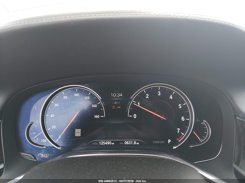 2018 BMW 7er VIN WBA7E4C5XJGV24146 IAAI salvage auction — RIGHT FRONT, Salvage Title, sold $8,000 on 2026-07-08 (photo 7)