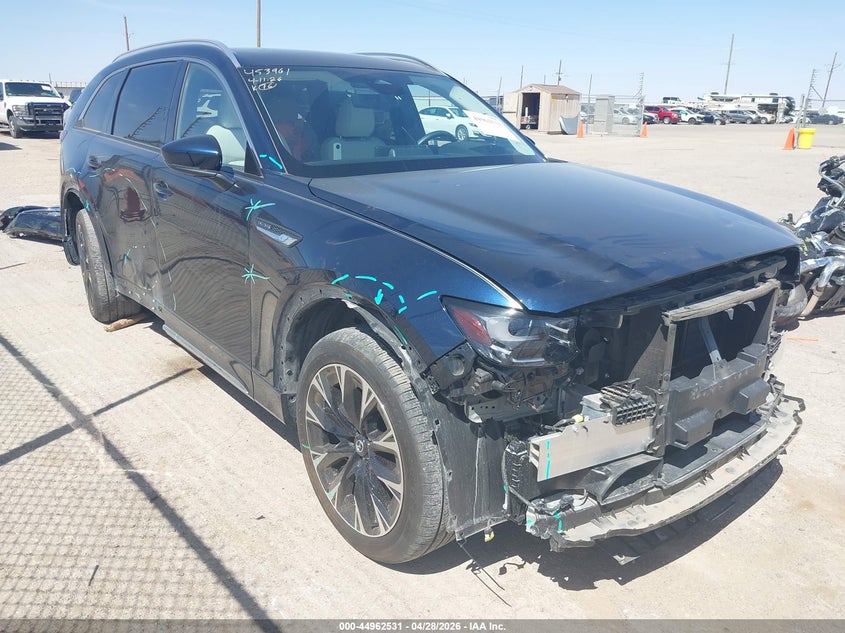 2025 Mazda Cx-90 VIN JM3KKEHC4S1229011 IAAI salvage auction — RIGHT SIDE, Original (Texas), sold $16,050 on 2026-07-07 (photo 1)