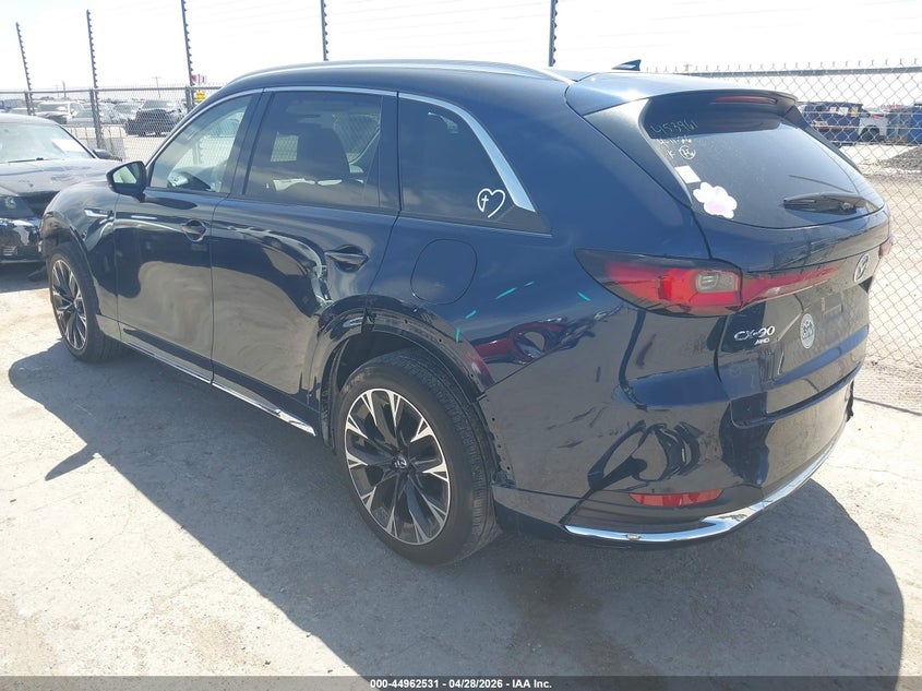 2025 Mazda Cx-90 VIN JM3KKEHC4S1229011 IAAI salvage auction — RIGHT SIDE, Original (Texas), sold $16,050 on 2026-07-07 (photo 3)