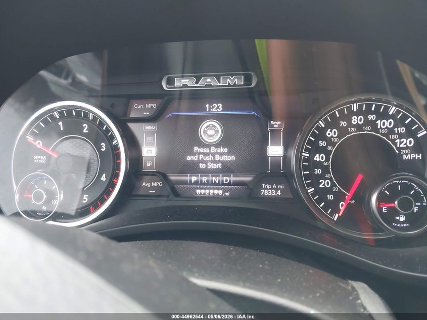 2019 Ram 2500 VIN 3C6UR5FL3KG591078 IAAI salvage auction — LEFT FRONT, Salvage Title, sold $20,100 on 2026-08-21 (photo 7)
