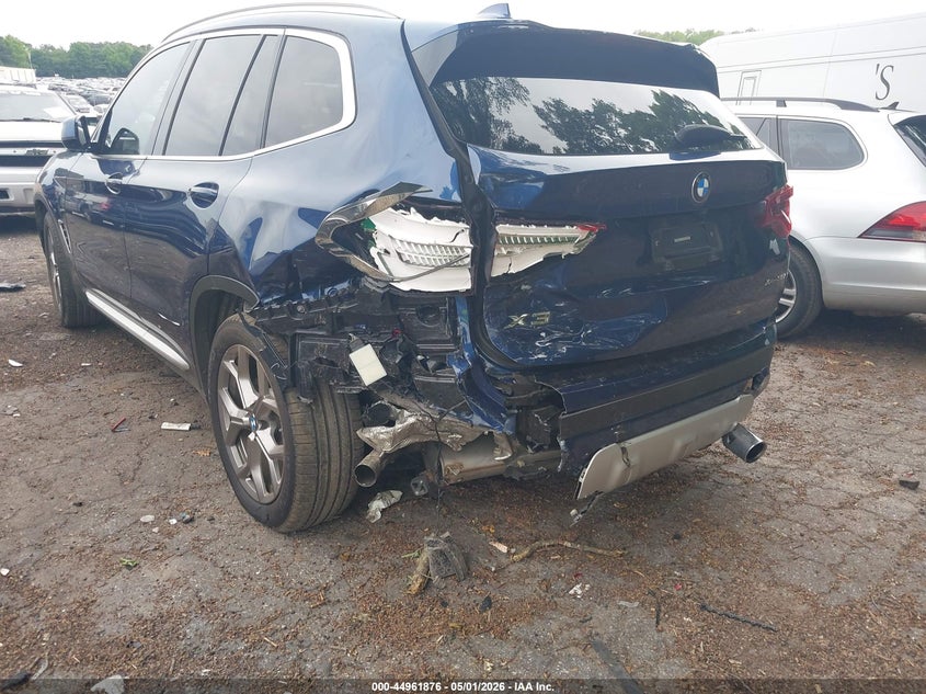 2020 BMW X3 VIN 5UXTY5C07L9D67669 IAAI salvage auction — REAR END, Wait Title, sold $9,350 on 2026-07-08 (photo 6)