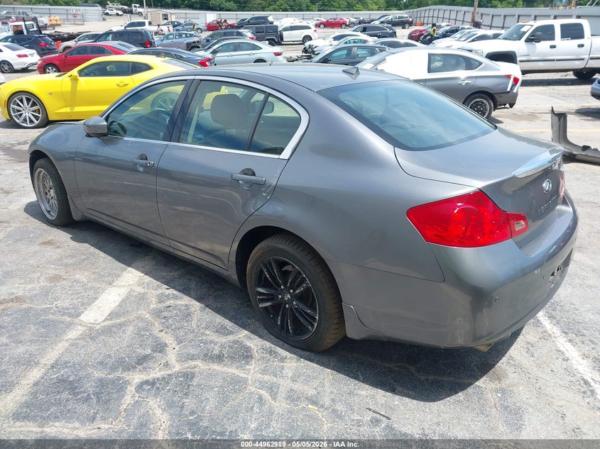 2010 Infiniti G VIN JN1CV6AR4AM454537 IAAI salvage auction — FRONT END, Salvage (Georgia), sold $1,000 on 2026-07-15 (photo 3)