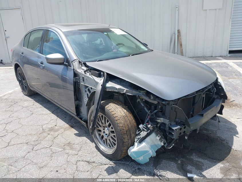 2010 Infiniti G VIN JN1CV6AR4AM454537 IAAI salvage auction — FRONT END, Salvage (Georgia), sold $1,000 on 2026-07-15 (photo 6)