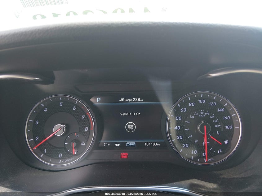2019 Genesis G70 VIN KMTG44LA7KU034657 IAAI salvage auction — LEFT FRONT, Mv-907A (New York), sold $4,275 on 2026-07-29 (photo 7)
