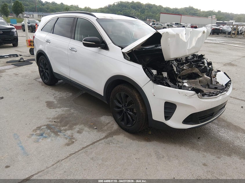 2020 Kia Sorento VIN 5XYPG4A58LG654643 IAAI salvage auction — FRONT END, Wait Title, sold $1,600 on 2026-07-10 (photo 1)