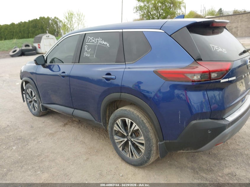 2021 Nissan Rogue VIN JN8AT3BB7MW220447 IAAI salvage auction — FRONT END, Salvage Title, sold $6,700 on 2026-07-16 (photo 3)