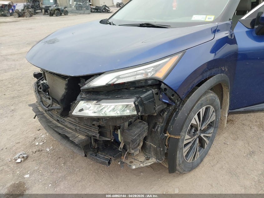 2021 Nissan Rogue VIN JN8AT3BB7MW220447 IAAI salvage auction — FRONT END, Salvage Title, sold $6,700 on 2026-07-16 (photo 6)