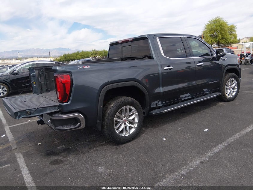 2021 Gmc SIERRA VIN 3GTU9DED8MG151454 IAAI salvage auction — LEFT FRONT, Salvage (Nevada), sold $15,750 on 2026-07-31 (photo 4)