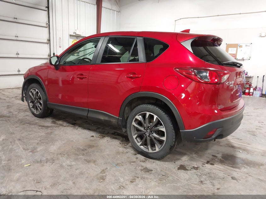 2016 Mazda Cx-5 VIN JM3KE4DY9G0767431 IAAI salvage auction — FRONT END, Junking Certificate (Iowa), sold $1,650 on 2026-07-14 (photo 3)
