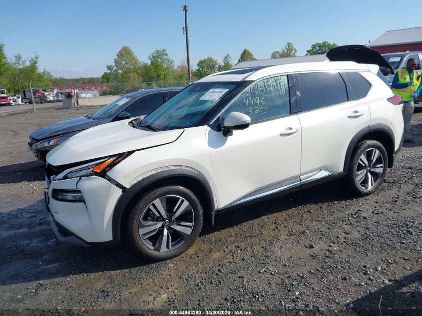2021 Nissan Rogue VIN JN8AT3CB4MW200798 IAAI salvage auction — FRONT END, Salvage (Virginia), sold $4,050 on 2026-07-09 (photo 2)