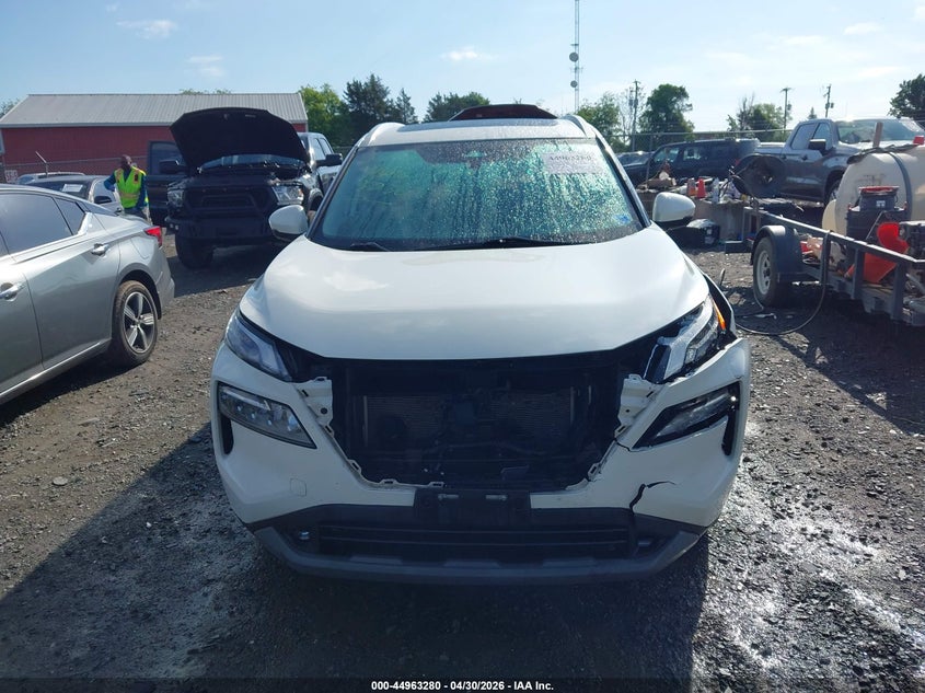 2021 Nissan Rogue VIN JN8AT3CB4MW200798 IAAI salvage auction — FRONT END, Salvage (Virginia), sold $4,050 on 2026-07-09 (photo 6)