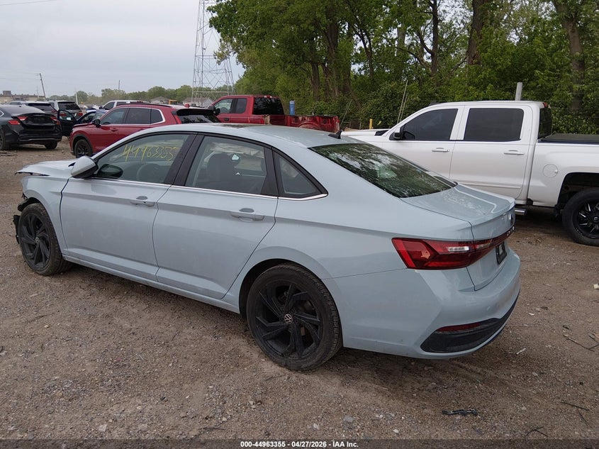 2025 Volkswagen Jetta VIN 3VW7X7BU5SM028117 IAAI salvage auction — FRONT END, Salvage Title, sold $5,300 on 2026-07-23 (photo 3)